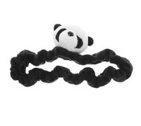 FOYTOKI Copri Specchietto Retrovisore a Forma di Panda Morbido, Copertura Decorativa per Specchio Auto, Accessorio Peloso per Interni Auto Facile da Installare, Protezione Retrovisore