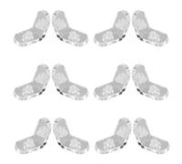 FOYTOKI Corner Connector Bracket Acrilico Trasparente, 12 Set per Glass Jewelry Box e Acrylic Display Cabinet, DIY Projects, Stabile e Facile da Assemblare