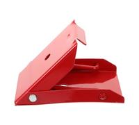 FOYTOKI Cuneo Ferma Ruota in Acciaio Triangolare per Camper e Camion, Supporto Antiscivolo Portatile per Pneumatici Auto e Moto, Accessorio Utile per Stabilizzare e Prevenire