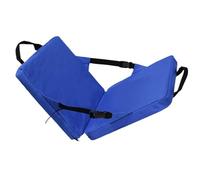 FOYTOKI Cuscino per Sedile da Stadio, Cuscino per Sedia da Giardino Pieghevole, Oxford Cotone Perlato e Spugna, Blu, Portatile, per Giardino e Bagno