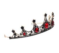 FOYTOKI Elegant Bridal Crown in Lega Rosso Accessorio Chioma per Matrimoni e Feste per Signore