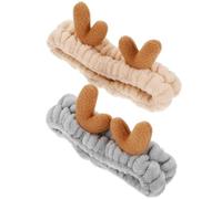 FOYTOKI Fasce Elastiche P rosa 2 Pezzi per Chioma Donna in Nailon Rosa, Traspiranti e Comode da Indossare, per Yoga e Maschera Viso Ornamento Cartoon