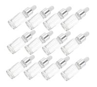FOYTOKI Flaconi Contagocce Di Vetro Trasparente Per Oli Essenziali, Confezione Da 12 Pezzi Da 5ml, Bottigliette Portatili Per Aromaterapia e Cosmetici Da Viaggio