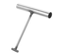 FOYTOKI Gancio di Sollevamento per Tombini in Metallo 15 Cm T, Utensile Manuale Multiuso per Traino Carichi Pesanti e Pulizia Fognature, Strumento Domestico per Uso Industriale