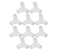 FOYTOKI Giunti per Mobili 3 in Plastica 10 Pezzi 22mm per Armadio Portatile e Scarpiera, Soluzione per Organizzazione Dormitorio