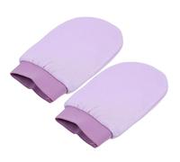 FOYTOKI Guanti Esfolianti per Corpo e Asciugamani da Bagno 2 Pezzi, Morbidi e Ecologici, Pulizia Profonda Pori, per Uso Domestico e Viaggi, Rimuove Impurità e Riequilibra Colore Casuale