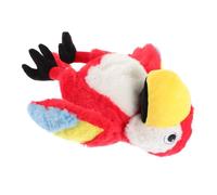 FOYTOKI Interattivo Pappagallo Peluche Mano per Narrazione Creativa e Giochi Ruolo per Stimola Limmaginazione e Comprensione