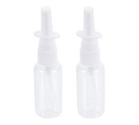 FOYTOKI Irrigatore Nasale per 2 Pezzi in Plastica Pet 20ml Flaconi Spray Portatili per Lavaggio Nasale Sicuro e Delicato Strumenti per Pulizia Naso e Riduzione Congestione