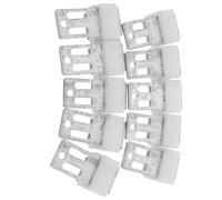 FOYTOKI Kit 10 Morsetti a Molla per Divano in Ferro Regolabili, Supporto Stabile per Riparazione Molle Sedia, Accessori per Mobili Componibili, Riduzione Rumore e Prevenzione Ammaccature,