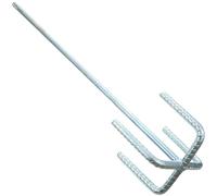 FOYTOKI Miscelatore per Fango per Trapano Elettrico Asta di Agitazione Quadrata Filettata, Accessorio per Vernici, Malta e Stucco, Utensile per Pittori Professionisti, 1 Pezzo