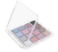 FOYTOKI Palette Ombretti Coreani 16 Colori Polvere per Occhi e Blush, Design Compatto e Facile da Sfumare, Finish Naturale per Look Leggero