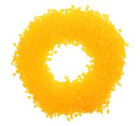 FOYTOKI Pellet di Cera D'api Naturale Arancia per Candele Durezza Migliorata, Materiale Cera per Progetti Creativi e Realizzazione Balsami Labbra, 1 Sacchetto