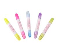 FOYTOKI Penna per Rimozione Smalto 5 Pezzi Penna Correttiva in Plastico per Manicure Professionale e Uso a Casa Colore Casuale