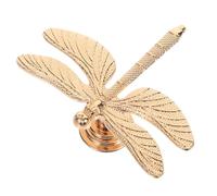 FOYTOKI Pomolo Creativo a Forma di Libellula in Lega per Cassetti | Finitura Oro, Presa Comoda senza Spigoli Taglienti, Stile Moderno per Armadi e Mobili