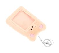 FOYTOKI Porta Tesserino Clip in Morbido Cartoon, Accessorio Pratico per Studiare e Portare Oggetti da Viaggio, come Portapeluche Verticale e Buste Trasparenti