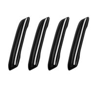 FOYTOKI Protezione per Portiera Auto Laterale in ABS 4 Pezzi, Striscia Protettiva Adesiva per Specchietto Retrovisore e Paraurti, Fascia Anticollisione per Porte Auto, per Uso Esterno