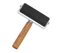 FOYTOKI Rullo per Stampa Rulli di Gomma per L'artigianato 10 Cm Rullo di Gomma per Applicazione Uniforme di Inchiostro Strumenti per Incisione e Pittura Manuale