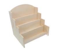 FOYTOKI Scaffale Porta Libri in Legno a 4 Livelli, Design Salvaspazio Verticale per Organizzazione a Più Livelli per Casa e Centri Educativi