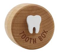 FOYTOKI Scatola Per Denti Latte Custodia Portaoggetti in Per Dentini Ricordo Ragazzo Contenitore Denti Piccoli Organizzatore Dentini