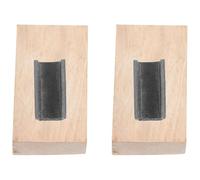 FOYTOKI Set di 2 Pezzi Ricambi per Attrezzi da Giardino con Manico in Legno e Testa in Ferro, Resistente e Non Deformabile, Accessori per Attrezzi da Scavo