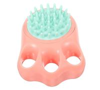 FOYTOKI Spazzola per Massaggi Cane Bagno in Silicone Dispenser Shampoo Piccola Leggera per Toelettatura Cani di Piccola Taglia Esperienza Bagno Confortevole