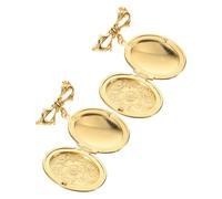 FOYTOKI Spille a Forma di Farfalla in Lega Oro Leggere Cornice per Foto Fai da Te, 2 Pezzi per Occasioni Speciali e Uso Quotidiano Elegante e Raffinato