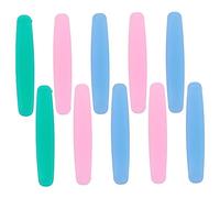 FOYTOKI Spremi Dentifricio Luminoso 10 Pezzi Set Spremi Dentifricio Per La Casa e Bagno Accessorio Manuale in Materiale Durevole e Tubetti Di Detergenti