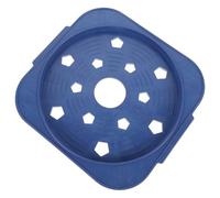 FOYTOKI Supporto Mobile per Bombola del Gas in Plastica e Acciaio Inox Ruote, Base Portavaso da Cucina Robusta e Pallet Portaoggetti per Trasloco e Stoccaggio Facile