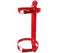 FOYTOKI Supporto per Estintore 3/4 Kg Staffa Regolabile per Veicoli e Camper, Montaggio a Parete Semplice, per Auto, Ufficio e Ambienti Domestici, Design Compatto