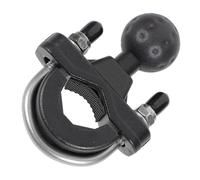 FOYTOKI Supporto per Telefono da Moto Attacco Preciso e Stabile Base in Metallo e Abs per Manubrio Sfera da 25mm, per Cellulare e Custodia Fotocamera