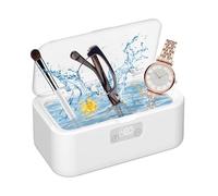 Foyucool Pulitore a Ultrasuoni Professionale 800ml, 49000Hz con Display Digitale, 5 Timer da 90 a 480 Secondi, Pulizia Profonda e Sicura, Ideale per Apparecchi Dentali e Oggetti di Valore