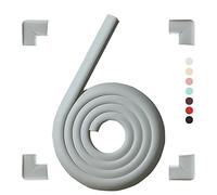 Fozobaiy Protezioni per angoli e bordi del bambino, in schiuma, a prova di bambino, protezioni per bordi del tavolo per la sicurezza dei bambini, adatte per mobili, camino, banconi con angoli vivi