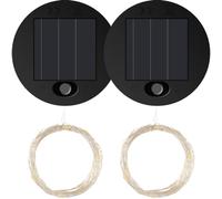 Fozriybefy 2 Pezzi di Ricambio per Luce Solare, Coperchio per Lanterna A Pannello Solare A LED Superiore per Lanterne Sospese da Esterno, IP65 Impermeabile