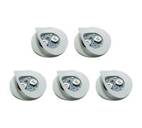 Fozriybefy 5 Pezzi LED Sottobicchiere Luminosi per Bottiglie Luci Lampade per Natale Bar KTV Festa di Nozze Cocktail Drink Tazze Vaso Decorazione A