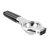 Fozriybefy Lemon Squeezer - Spremiagrumi Manuale nel Acciaio Inossidabile, Spremiagrumi Lemon con Manico nel Silicone Ad Alta