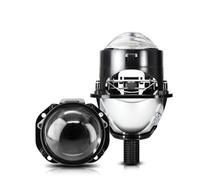 Fozriybefy Lente per Proiettore Bi LED da 2,5 Pollici per H4 H7 9005 9006 Lenti A LED Lampadine per Auto 8000LM 6000K con Fascio Hi/Lo LHD