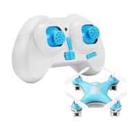 Fozriybefy Quadricottero RC Cx10 Mini Drone Telecomandato 2.4G 4CH con LED Elicottero Elettrico Giocattoli per Bambini, Facile da Usare e Resistente -C