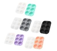 Fozriybefy Stampi per Uova da 5 Pezzi Stampi per Morsi di Uova In Silicone Stampi per Uova In Gelatina per Uova Intere Stampi per Uova di Pasqua Stampi per Uova In Gelatina In Silicone