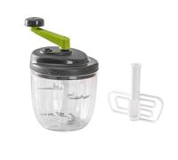 Fozriybefy Tritatutto Manuale, Tritatutto Manuale, Centrifuga per Cipolle A Manovella, Tritatutto con Contenitore, Tritatutto Rotante per Cipolle
