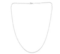 Fozriybefy Velvet Borsa da, Catena da Uomo, Collana in Acciaio Inossidabile, Larghezza 3 Mm, Lunghezza 55 cm