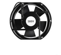 FP-108EX-S1-B Ventilatore assiale, diametro lama 162 mm, 2500 giri/min, flusso d'aria 45,87 m3/h, ventola di raffreddamento CA in lega di alluminio a basso rumore per armadi elettrici e rack