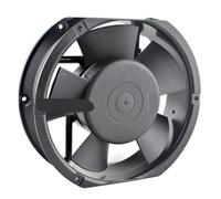 FP-108EX-S1-S/B 38W Ventilatore assiale resistente al calore per armadio | Ventilatore ovale 172x150x51mm AC220V 38W 3100rpm 30dBA 50000h cuscinetto a olio per armadio
