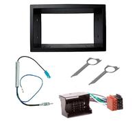 FP-17-00 VW Golf MK4 Bora Ghiera Autoradio CD Stereo Panel Doppio Kit Montaggio