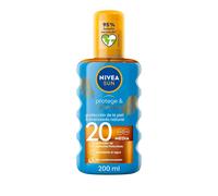 Fp 20 Aceite Solar En Spray "Protege & Broncea". Protección Media
