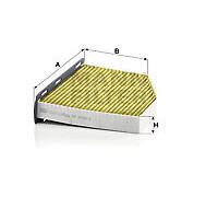 FP 2939/1 MANN-FILTER Filtro, Aria abitacolo per ,AUDI,SEAT,SKODA,VW