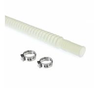 Fp Avvolto Carburante Flessibile Tubo Terminali Id 9mm & / Lungo 220mm & Pex