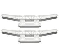 FP INOX Bitta Nylon Bianco (Set di 2) Lunghezza 220 mm
