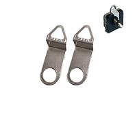 FP-TECH MECCANISMO Meccanica Movimento Orologio Silent Silenzioso Quarzo DECOUPAGE LANCETTE Metallo (Set Ganci - 2 Pezzi, 13)