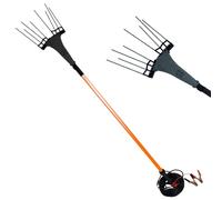 FP-TECH - SCUOTITORE RACCOGLI OLIVE PROFESSIONALE ABBACCHIATORE SCUOTIOLIVE A BATTERIA 12V - 130 W