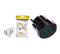 FP00316 B Adattatore multiplo SICURY 250 V & RI301N Adattatore elettrico